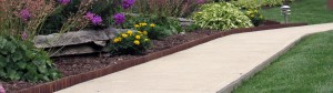 Brown Landscape Edging